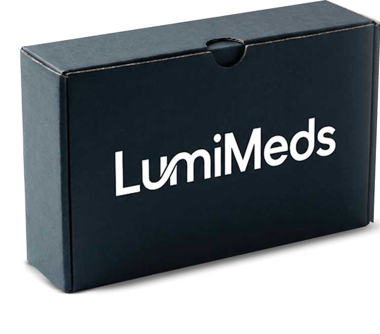 LumiMeds shipping box