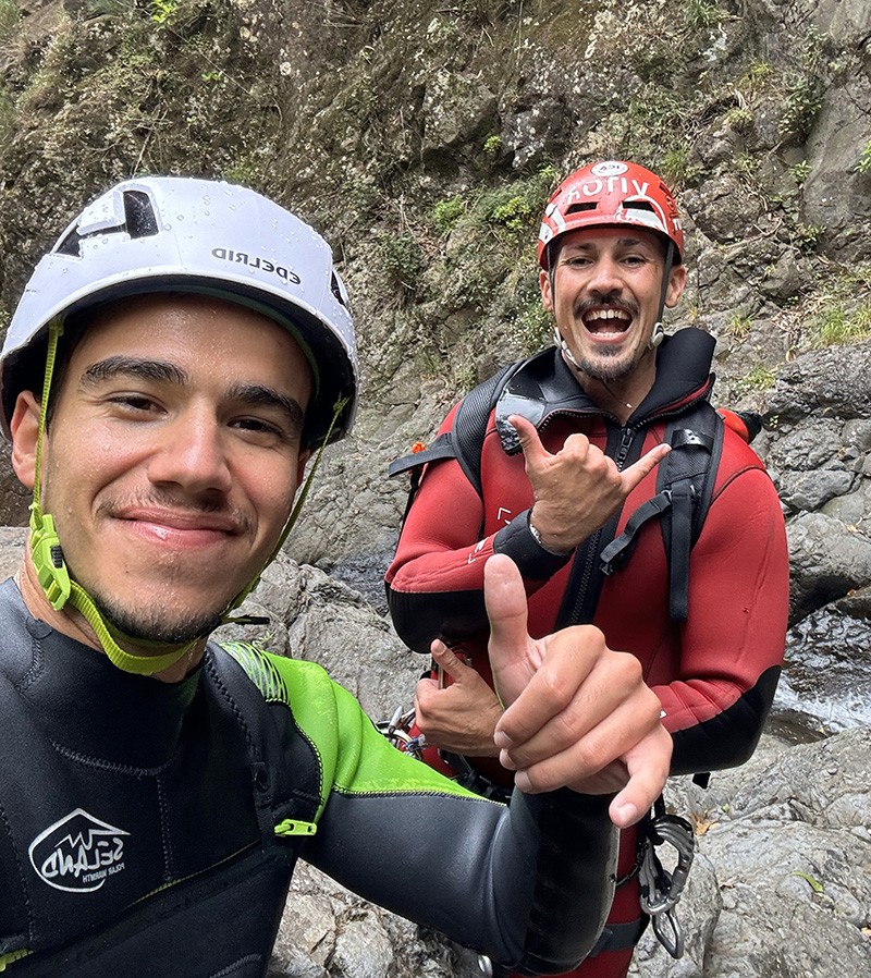Madeira Extreme Instructors Vitor and Rodrigo