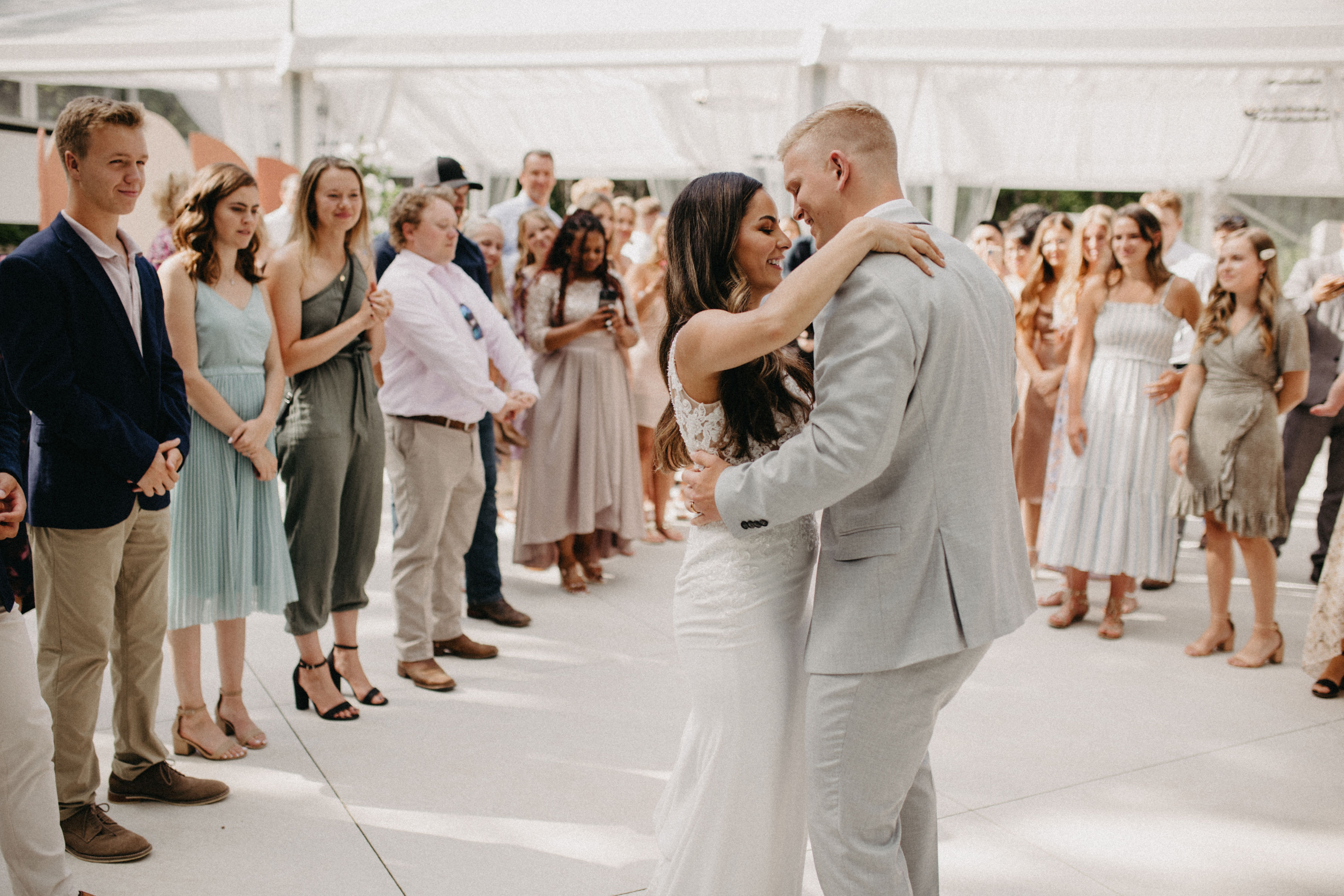 Brandon wedding reception celebration toasts guests Manitoba Trident Studios