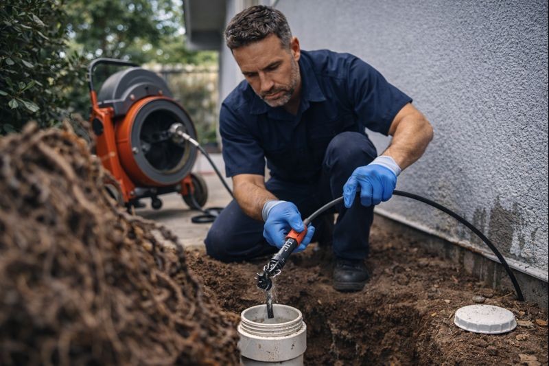 sewer and rooter service in simi valley clearing main line blockage
