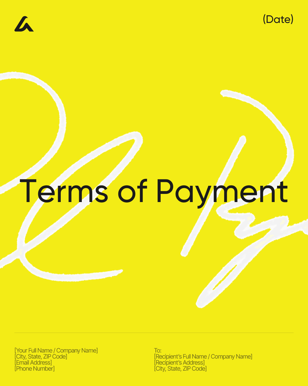 Terms of Payment