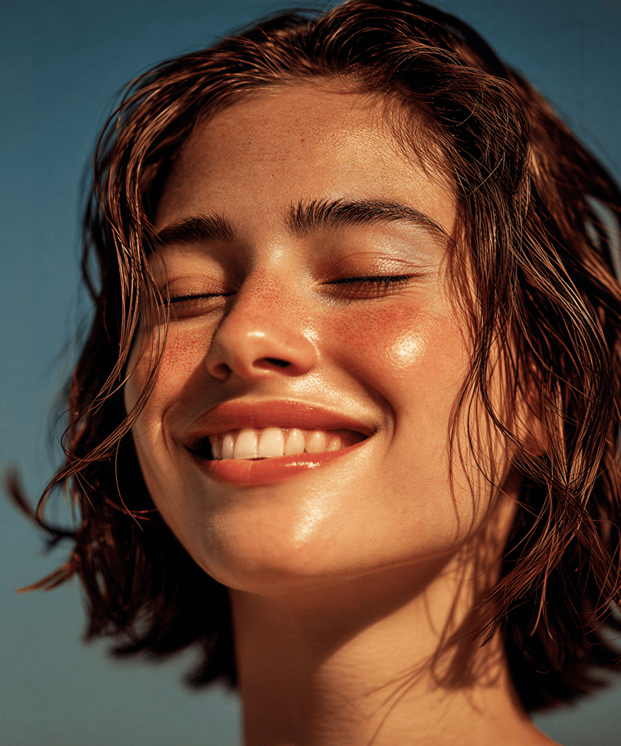 Real Nuvē user sharing visible skin results.