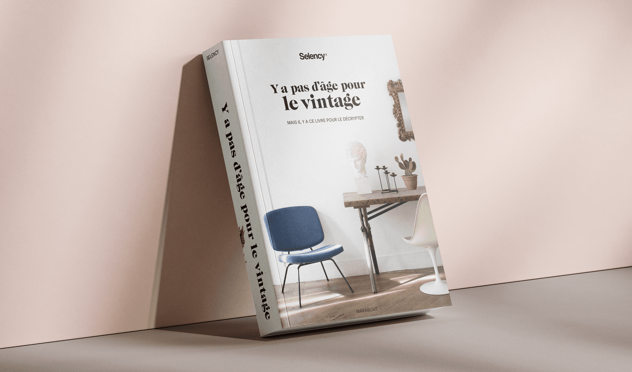 Direction artistique et design graphique du livre pour une marque de déco