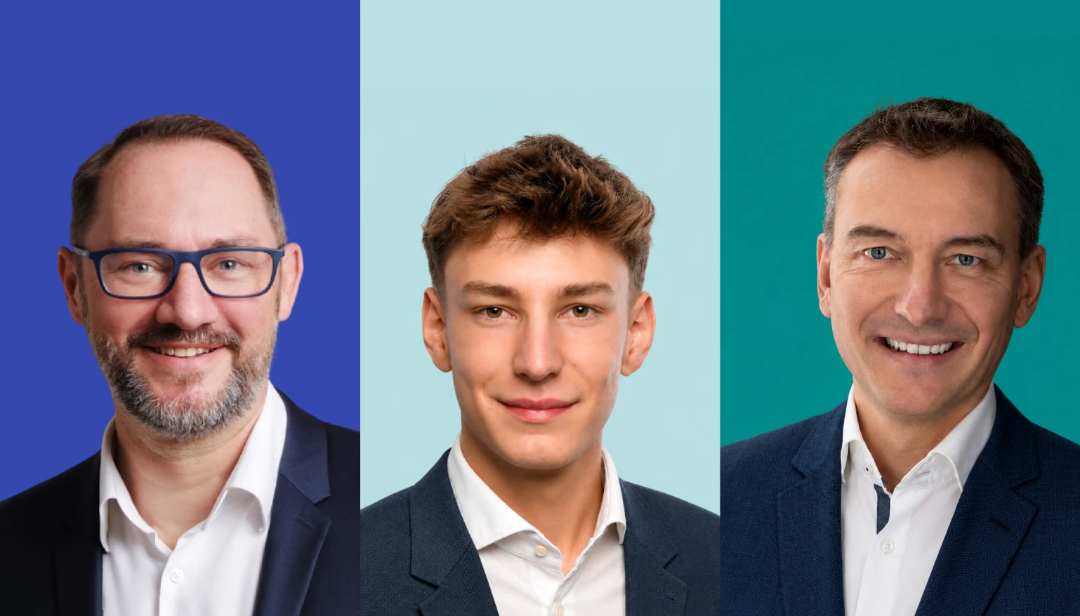 Bild von verschiedenen weiblichen und männlichen Personen