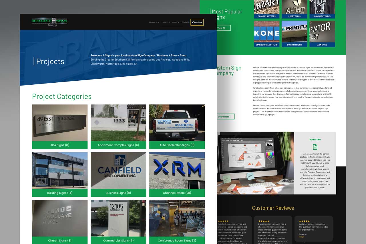Resource 4 Signs Website