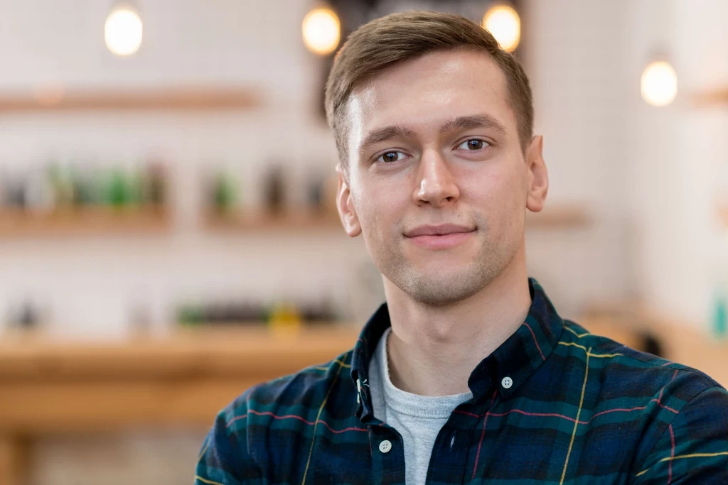 Cute Boy Cafe Profile Picture
