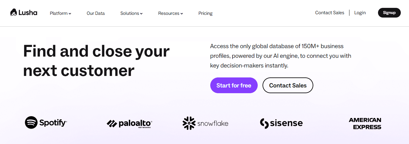 Tools - ZoomInfo Alternative