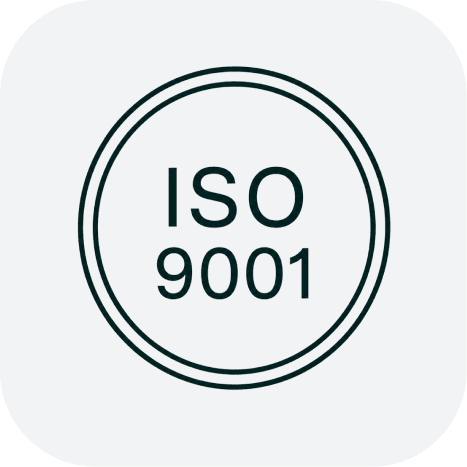 ISO 9001 certified