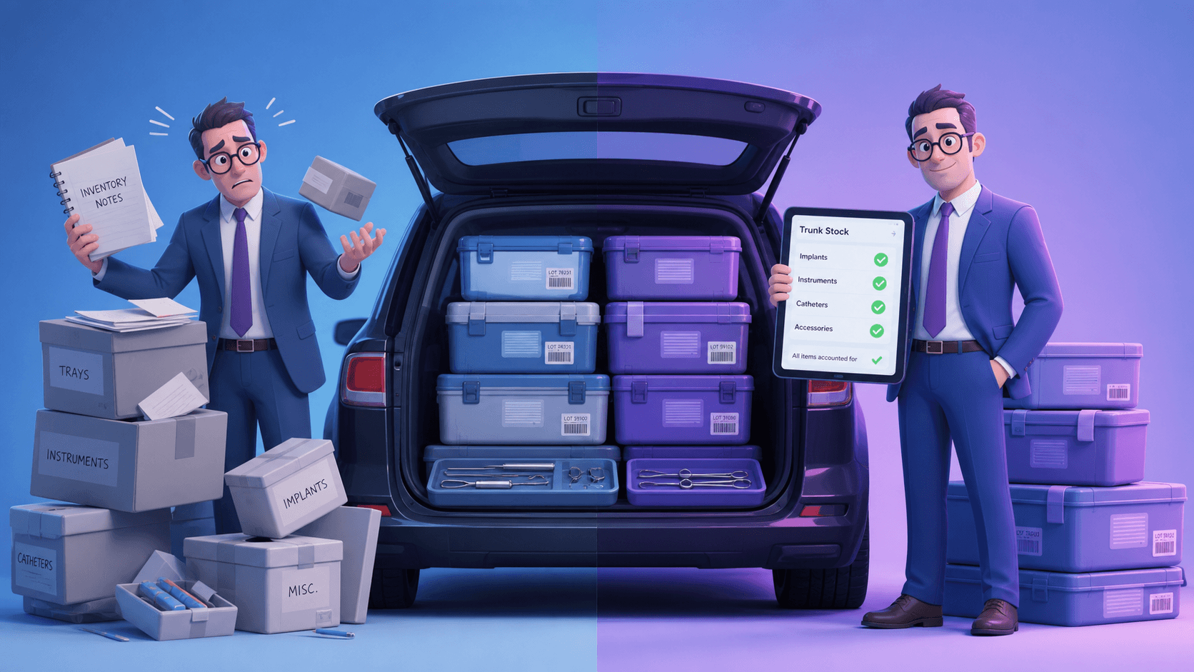 What Is Trunk Stock Management and Why Every MedTech Rep Needs a Better System?