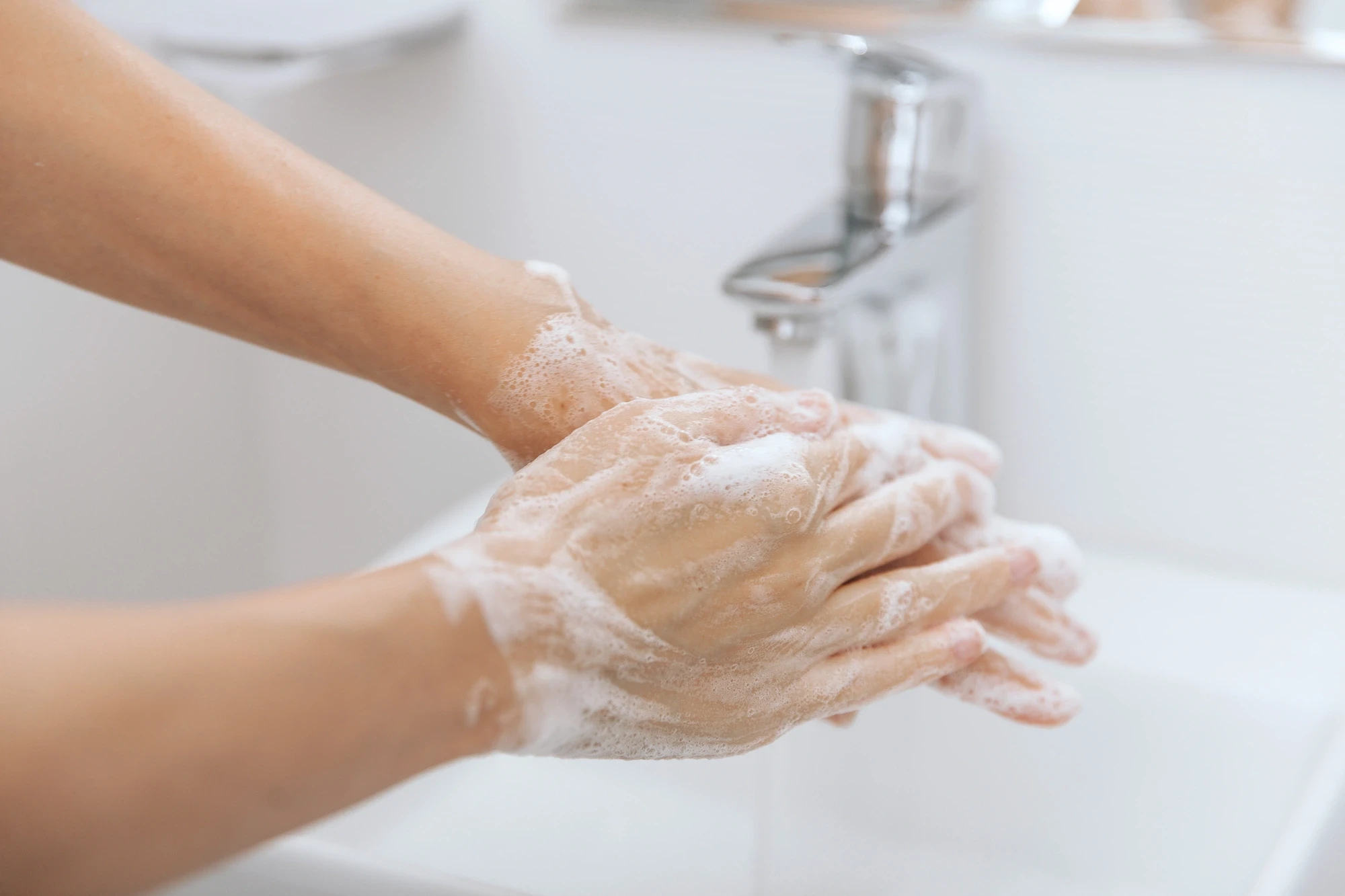 Skin Salve Hand Washing with Natural Soap