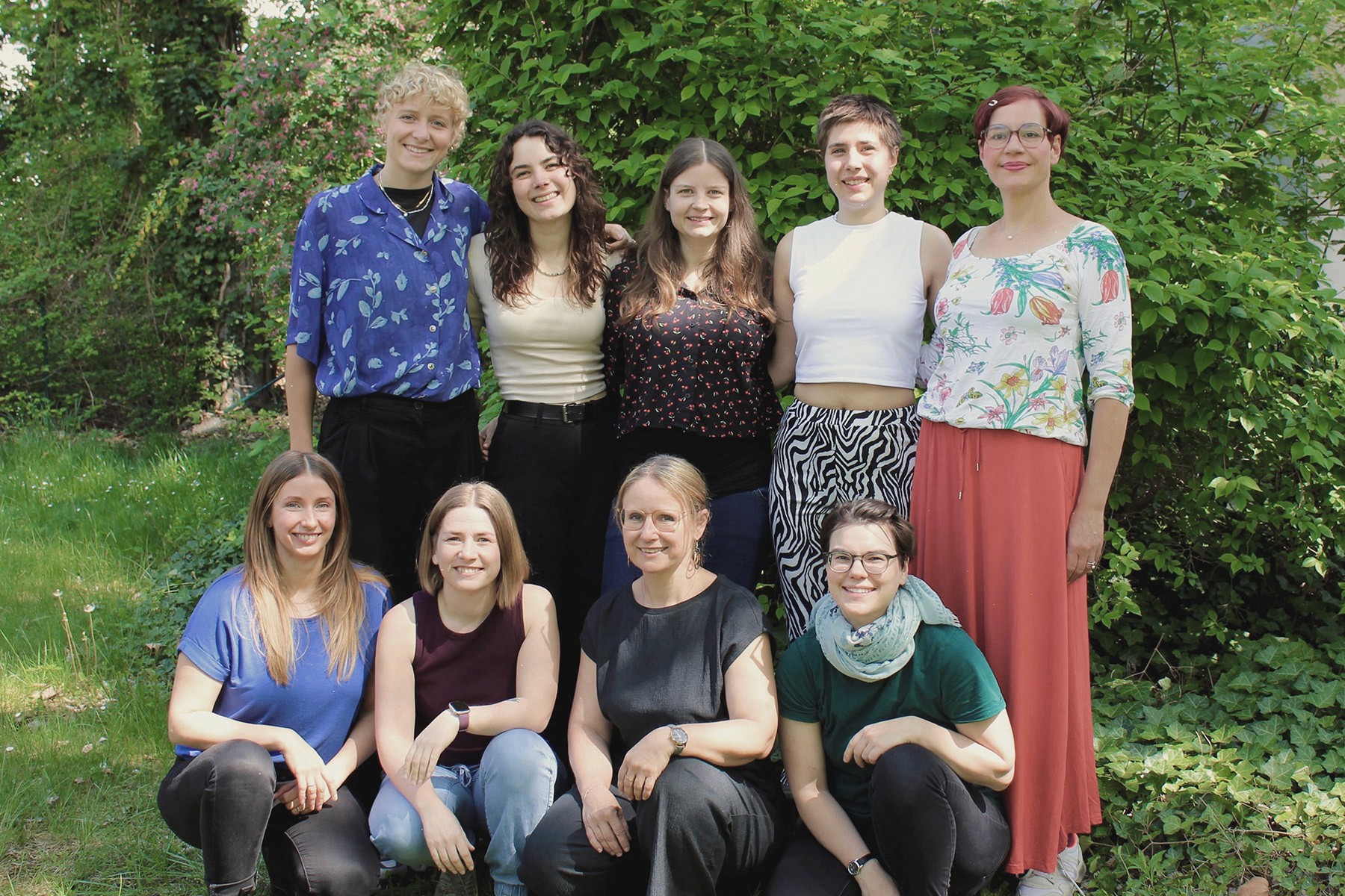Teamfoto Geburtshaus Rundfrau Leipzig
