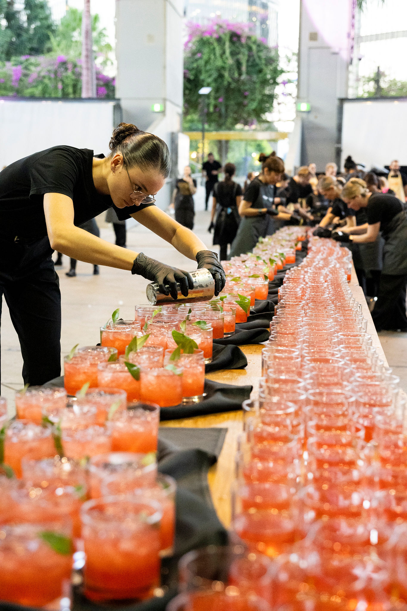 Arrival drinks at the Australian Tourism Exchange Queensland showcase