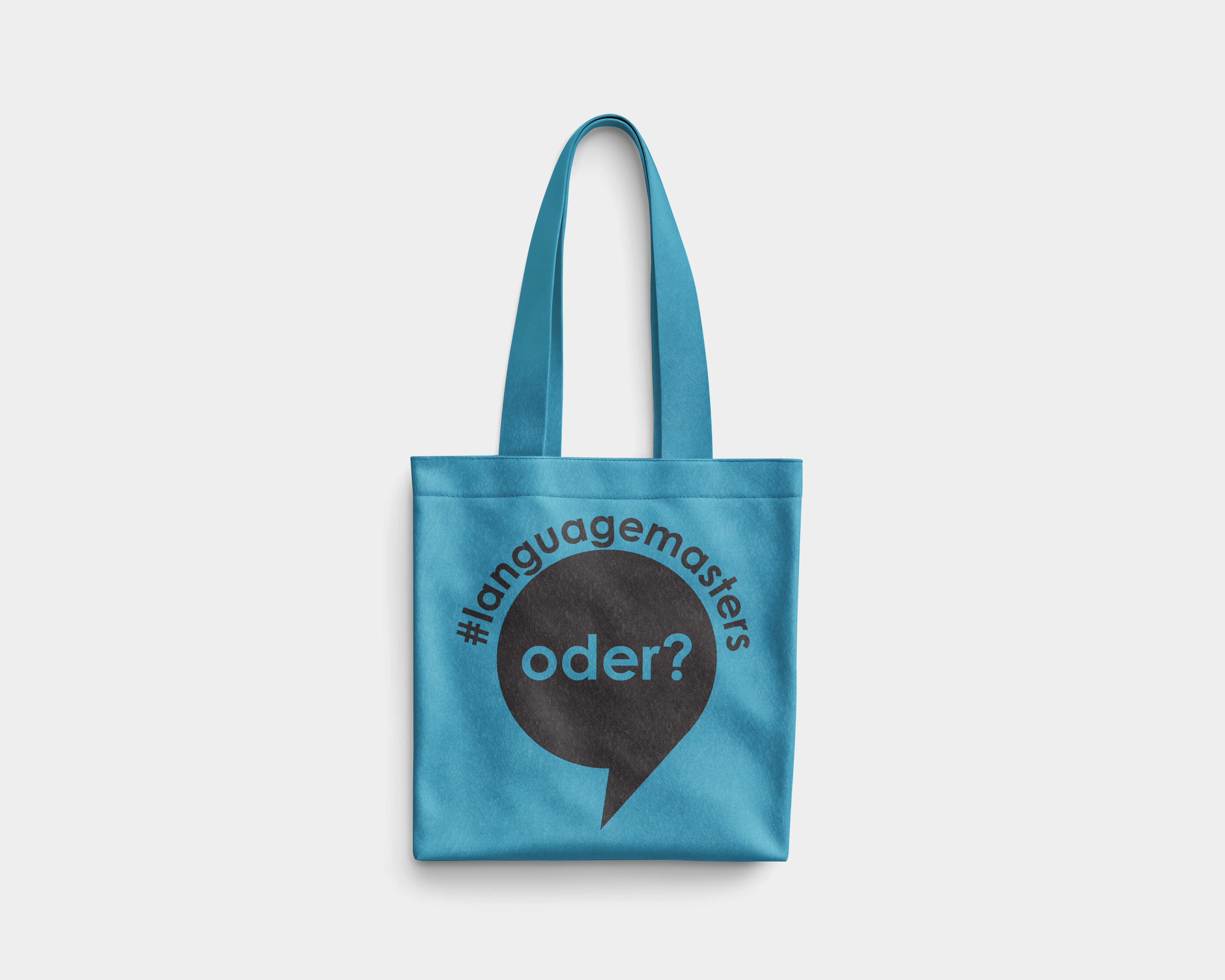 bag mockup for LanguageMasters