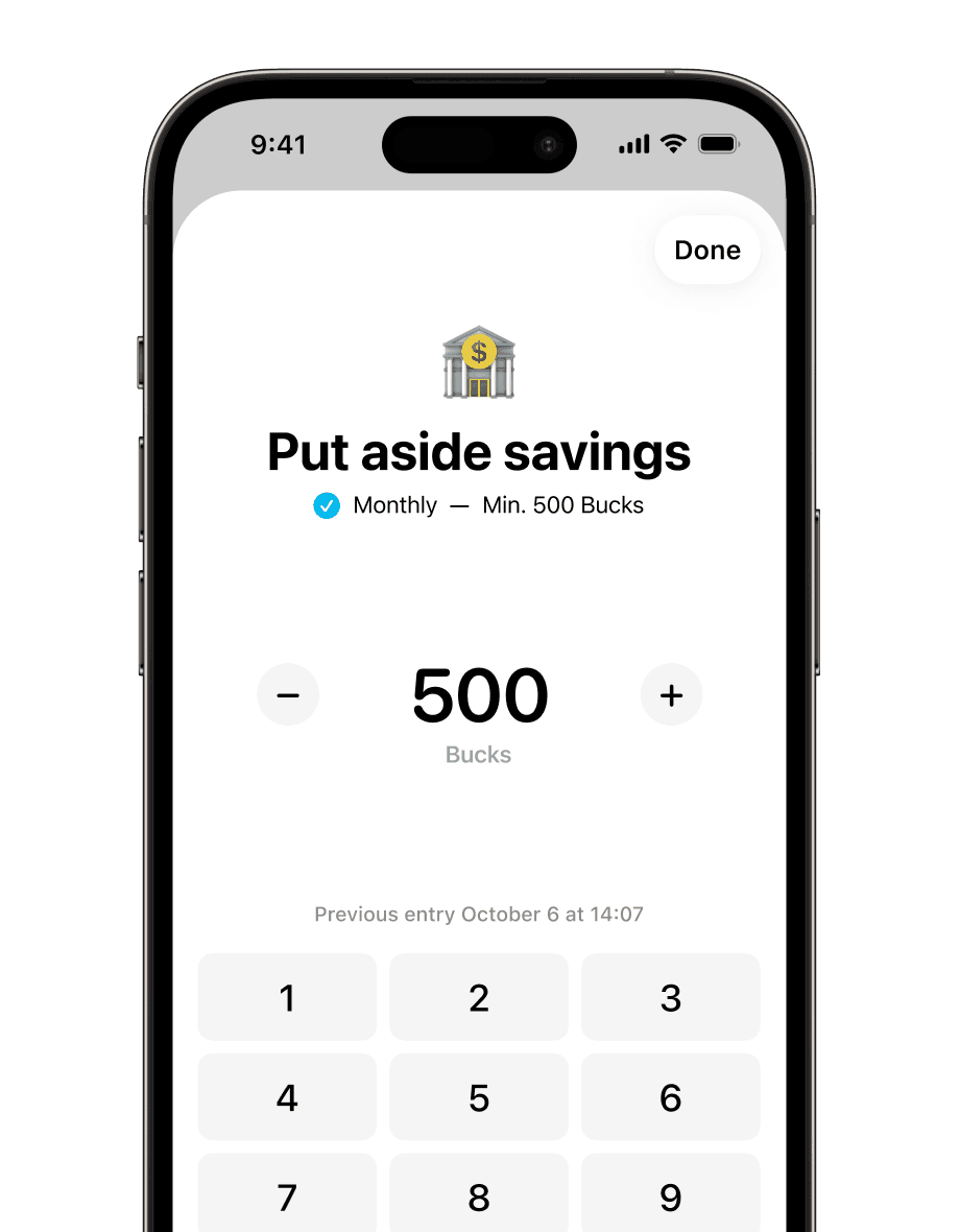 Versatile entry logging in the Habitastic habit tracking app.