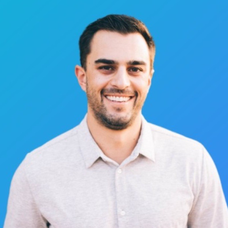 Young woman smiling at someone