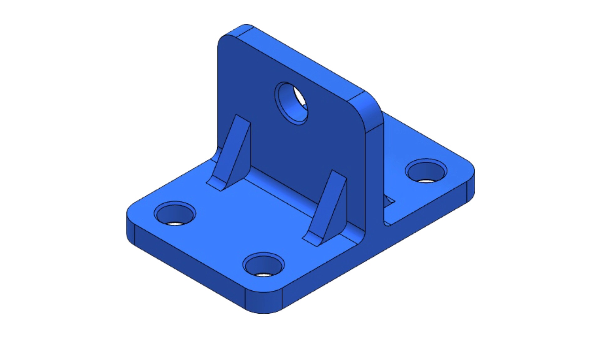 Immagine di una staffa di fissaggio rinforzata