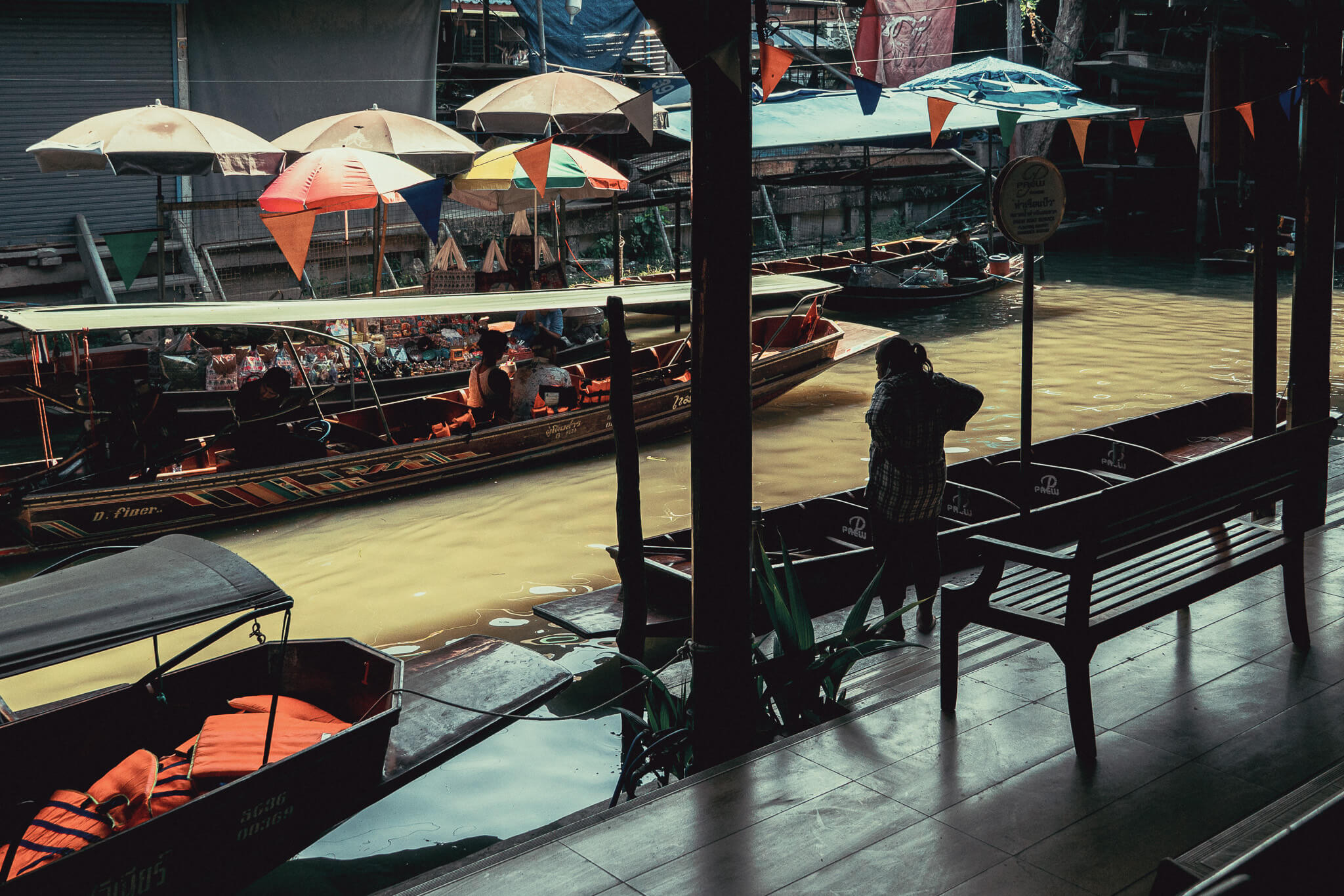 FLOATING MARKET, THAILAND