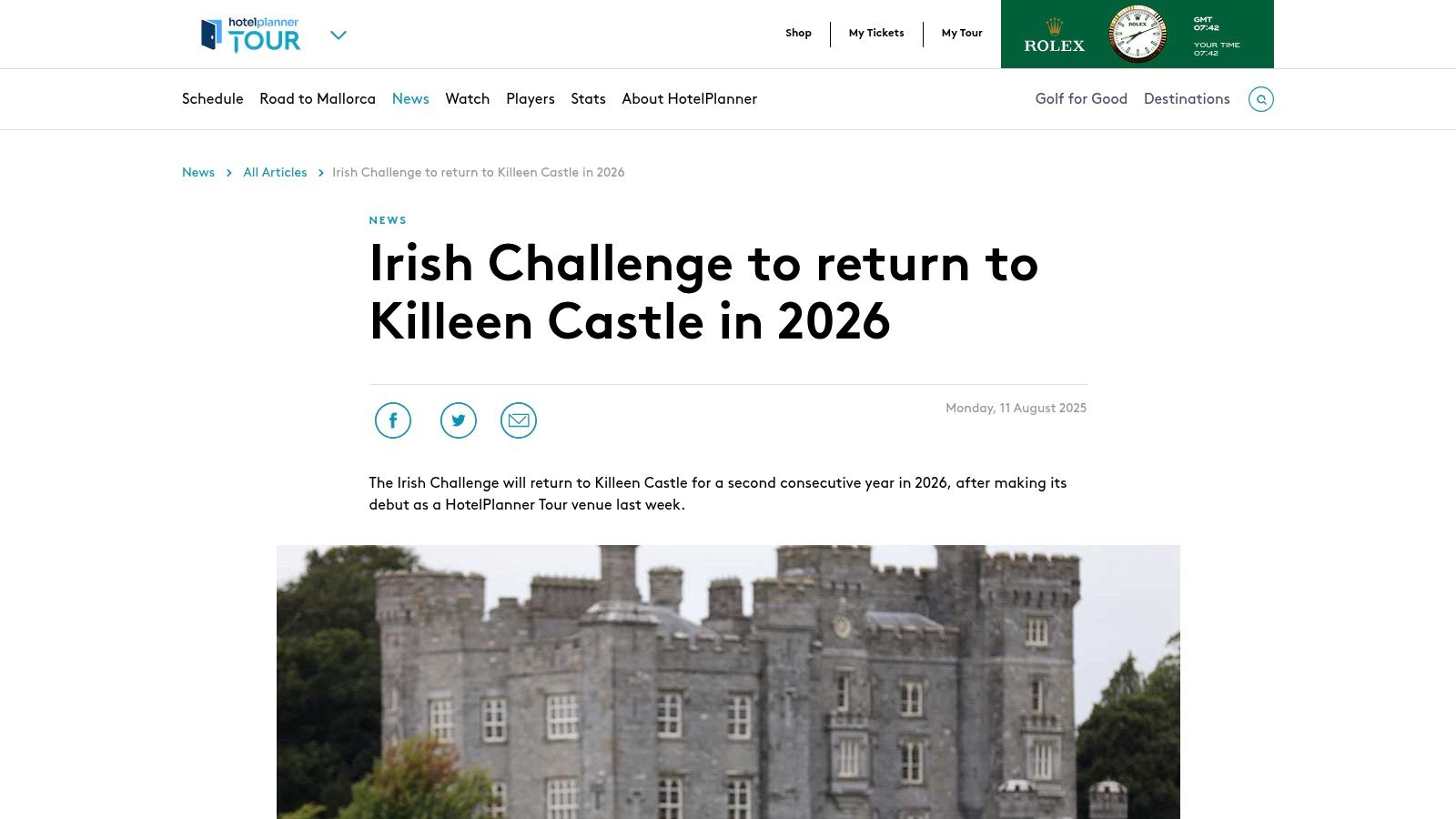 Irish Challenge (HotelPlanner/Challenge Tour)