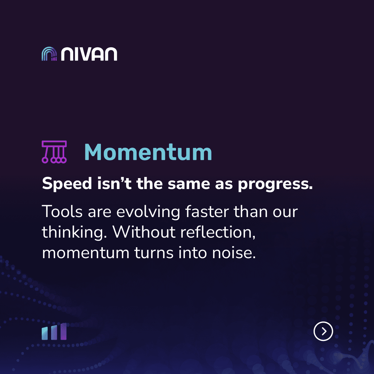 8 variations of nivan logos that includes stacked, horizontal, color, and reverse logos