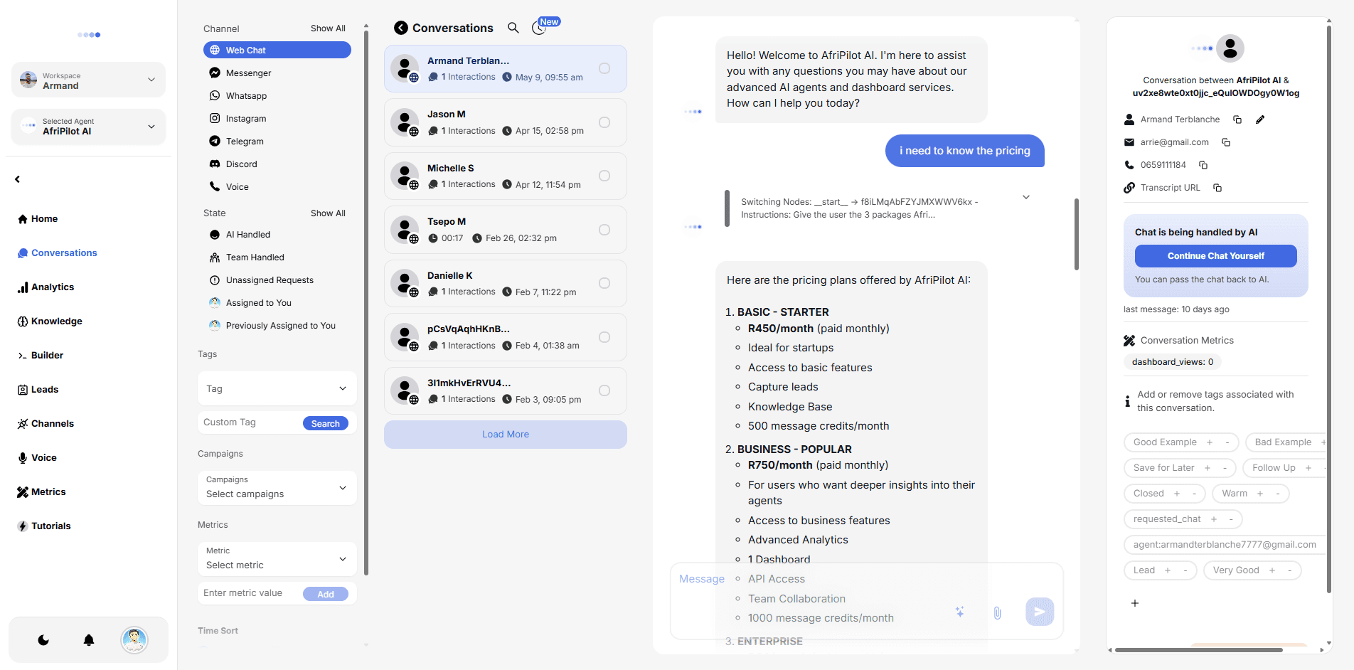 iPad Pro 11 - SAAS Dashboard