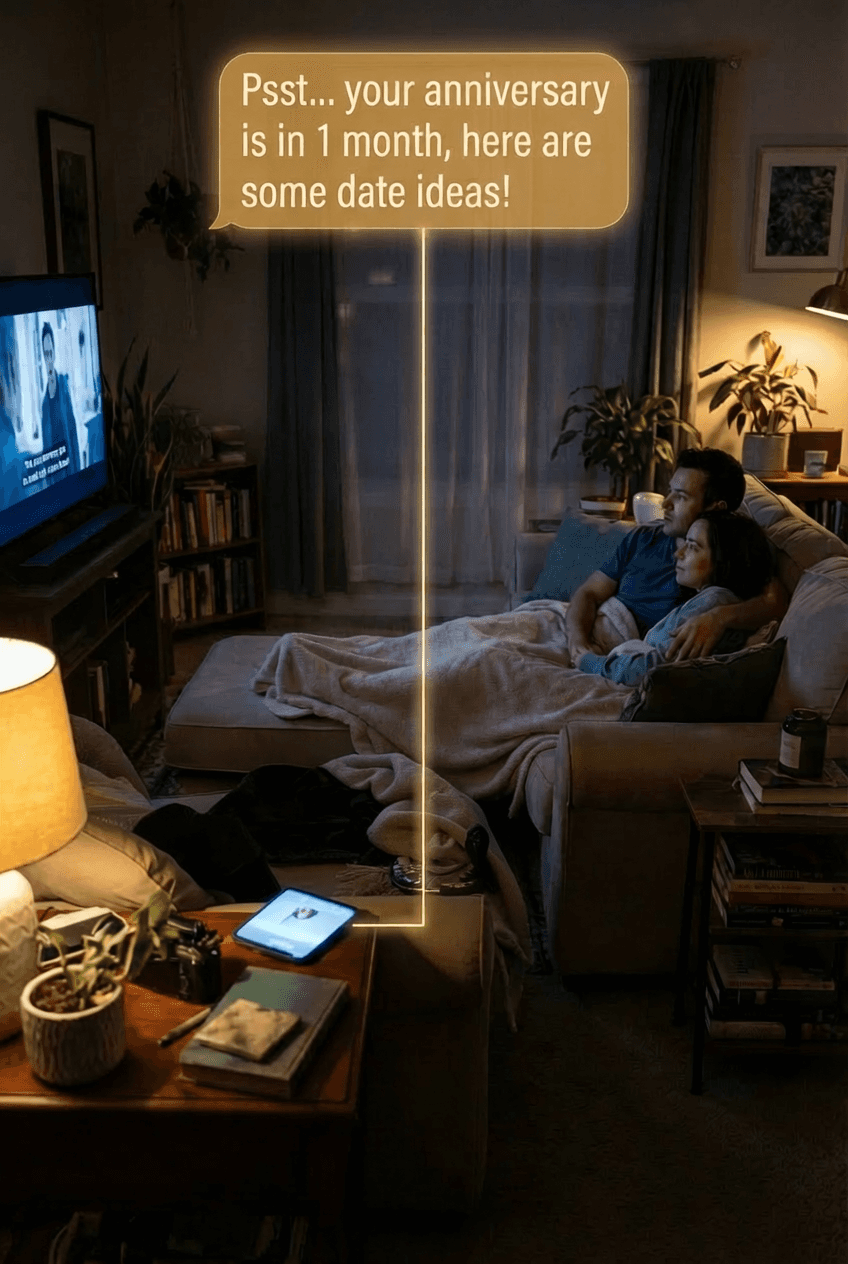 two ladies looking at a laptop and smiling