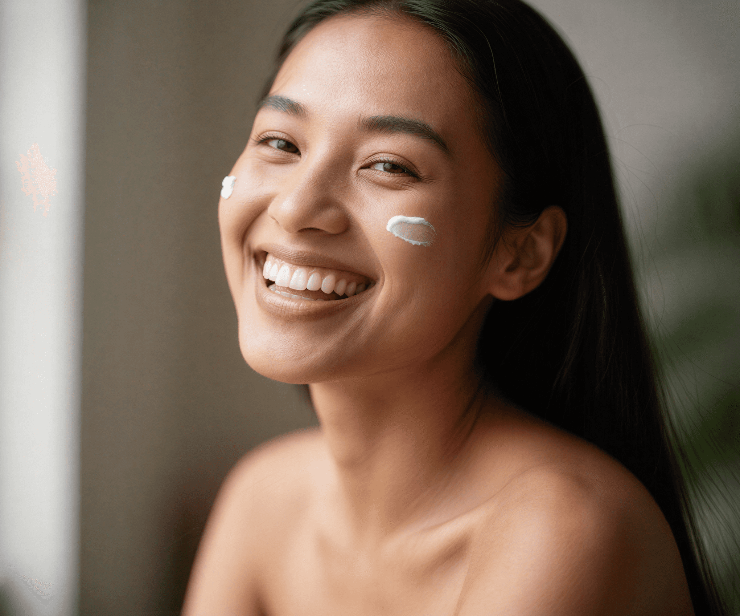 Real Nuvē user sharing visible skin results.