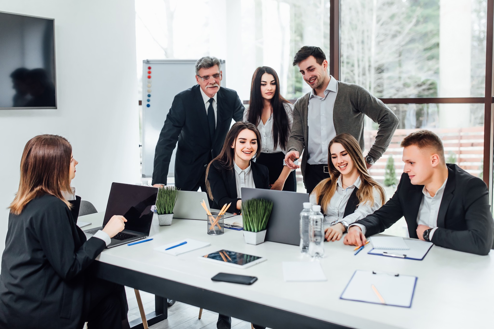 office group photo