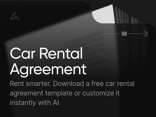 Car Rental Agreement Template
