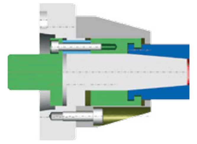 MAX Z2 Segmentspanndorn Seitenansicht