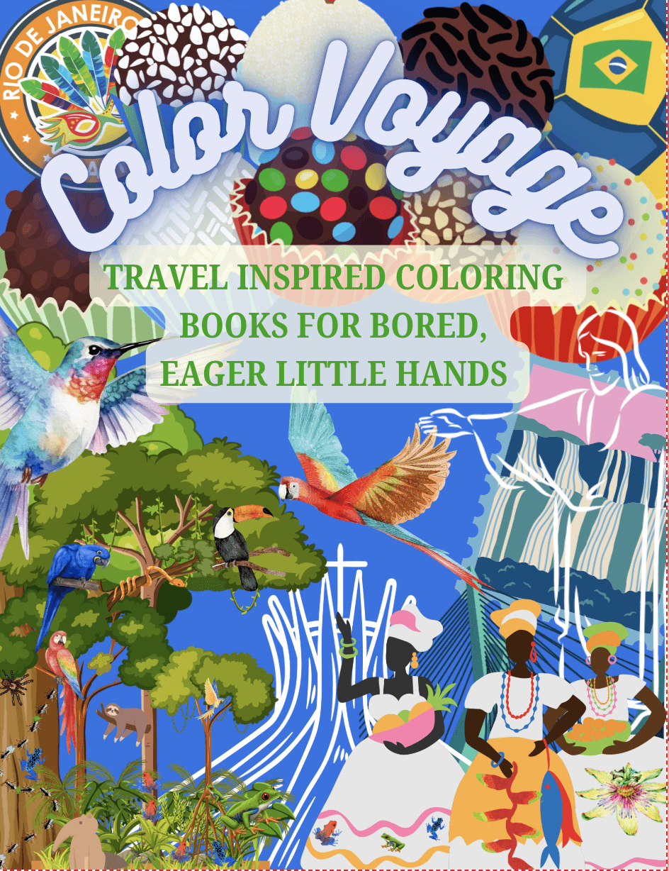 Color Voyage Brazil book cover