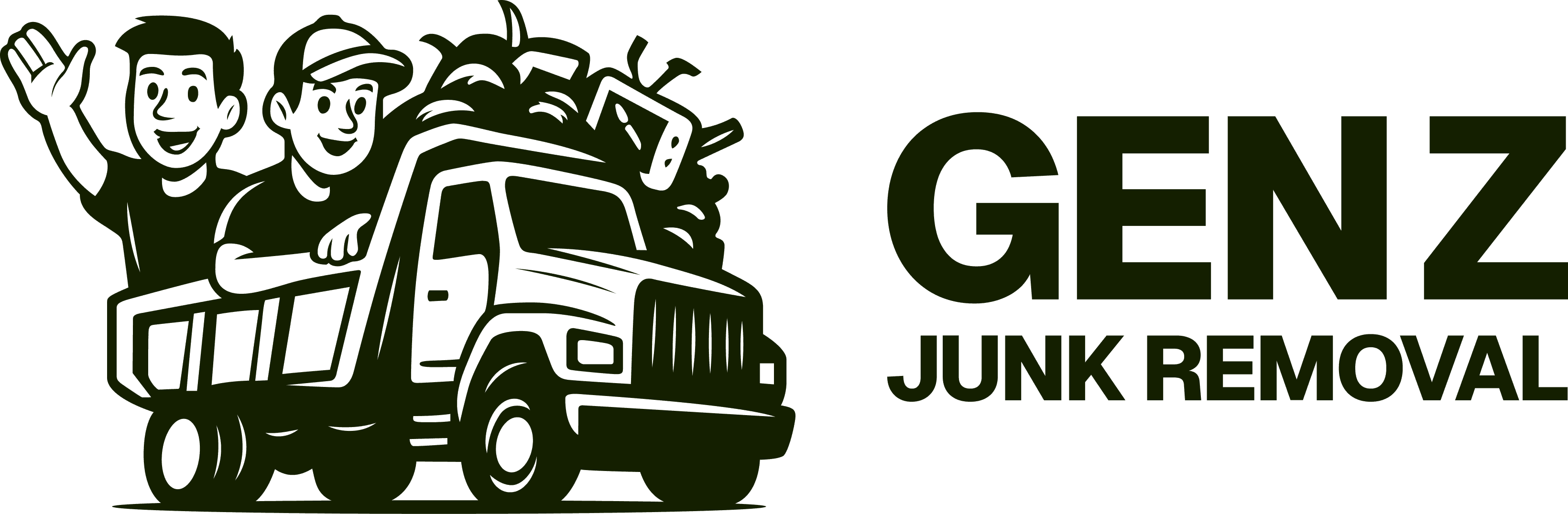 Gen Z Junk Removal Logo