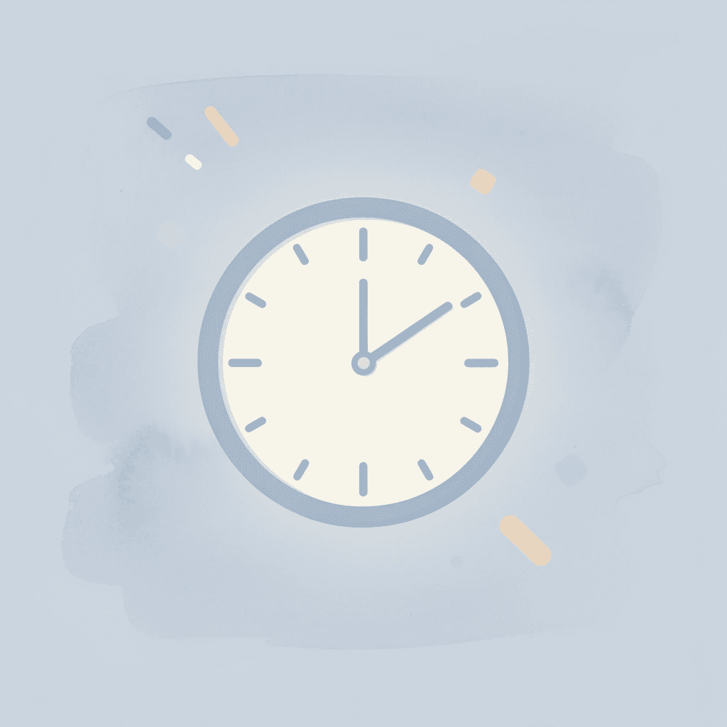 Clock icon representing quick 5-minute ordering - How to Design a Hoodie