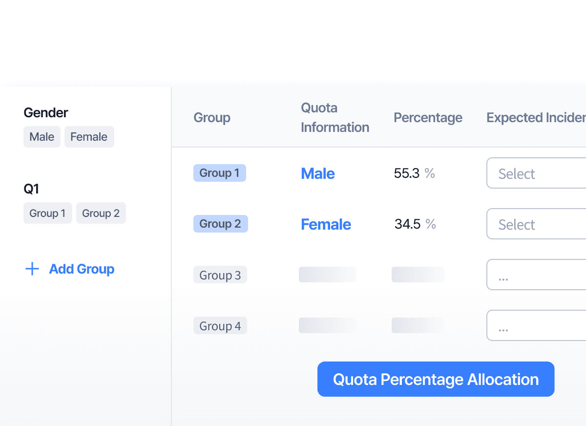 A table displaying data with columns for attributes (date, value, status, etc.) and a button for actions.