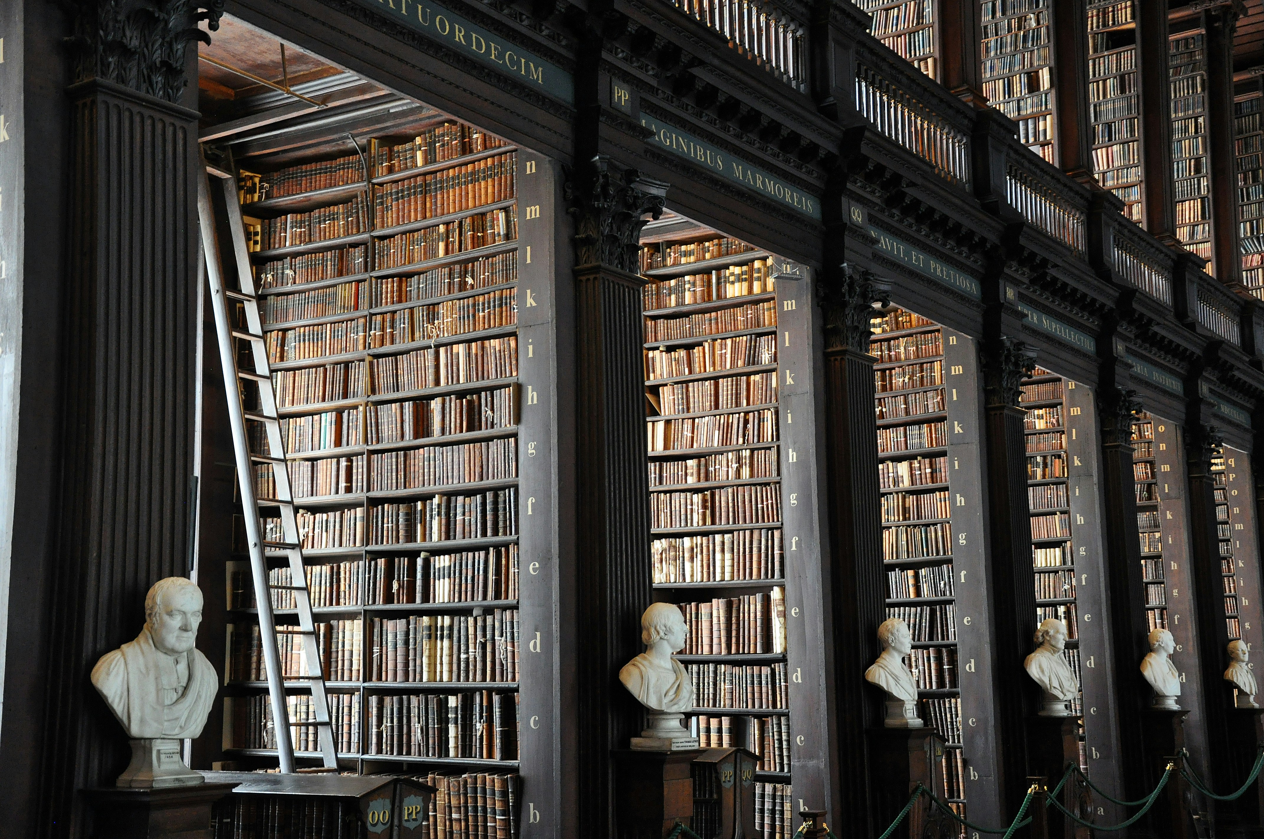 Old library symbolizing education