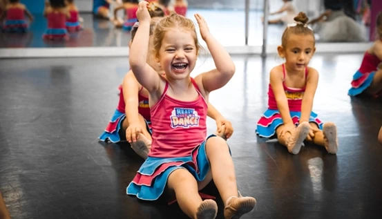 Ready Set Dance student enjoying a class