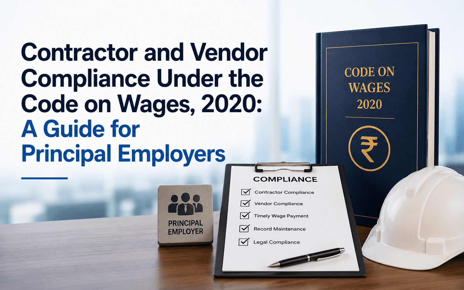 Contractor and Vendor Compliance Under the Code on Wages, 2020