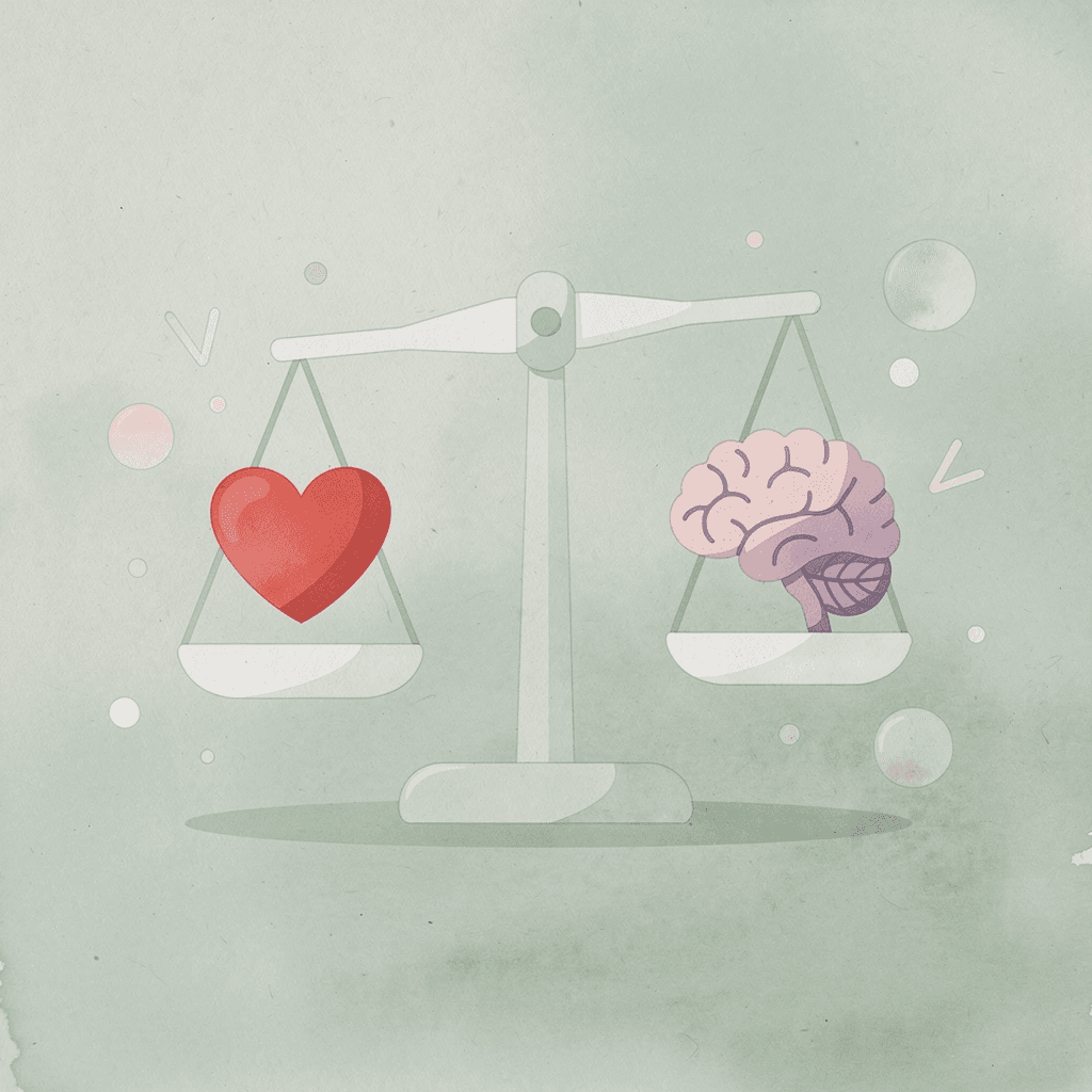 Balance scale icon comparing pay-as-you-go versus monthly commitment pricing