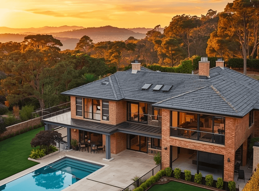 modern house exterior