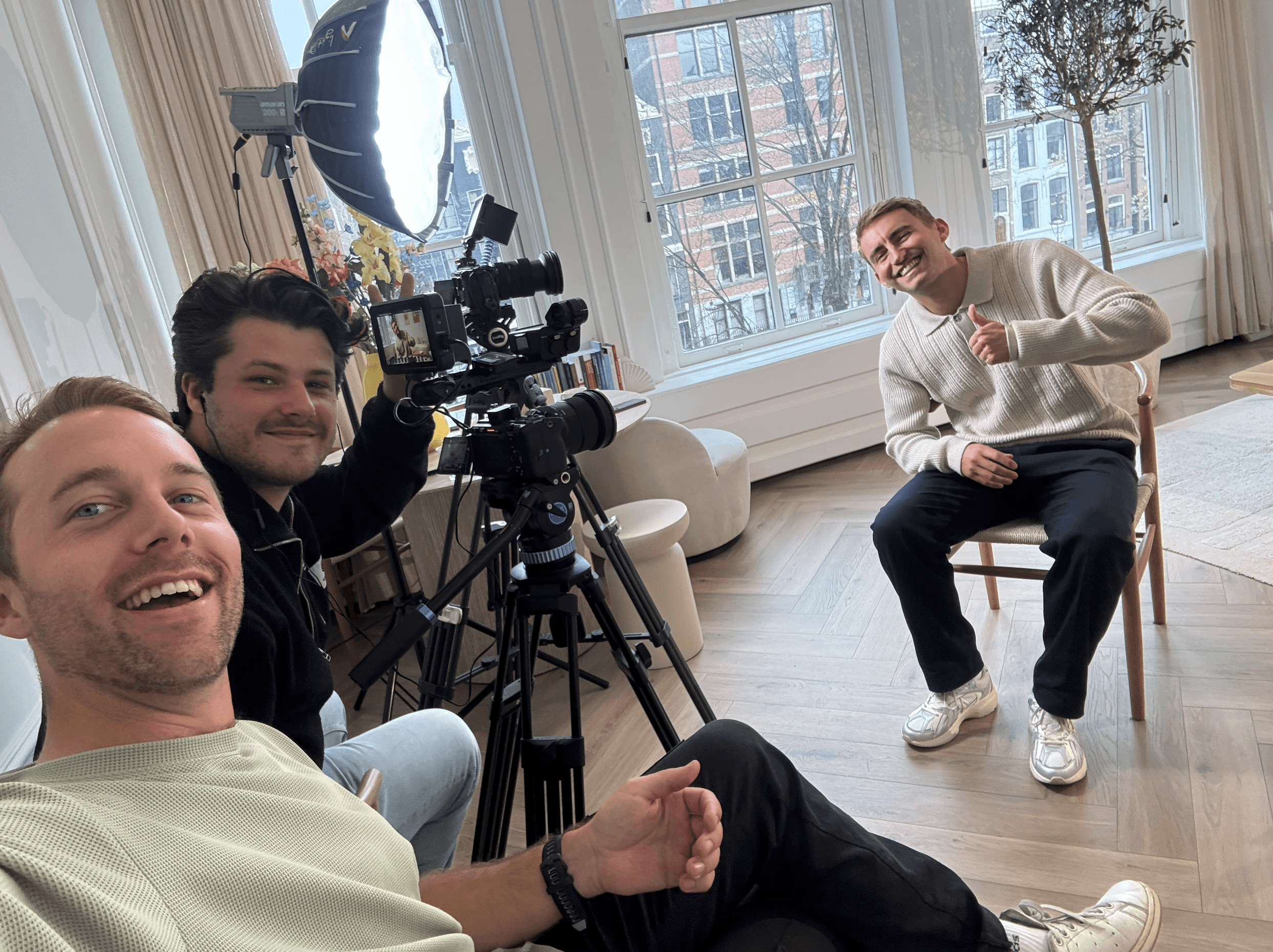 Coach explaining stuff to an athlete