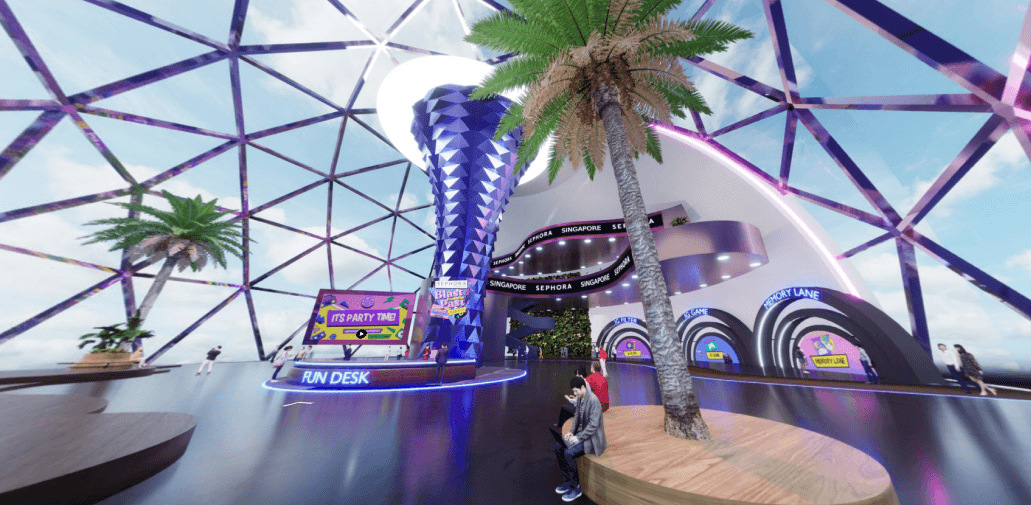 Sephora Metaverse Virtual Event