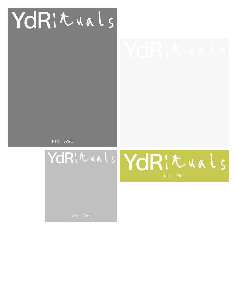 Layout design of text and brand colors.