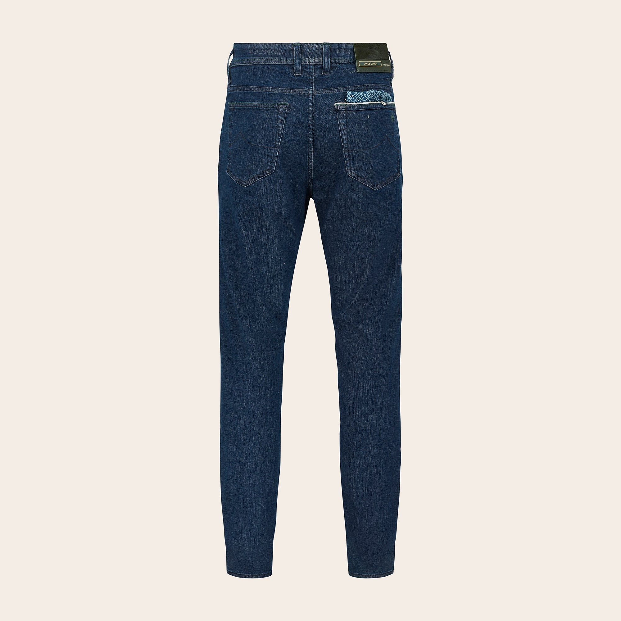 Bard Limited Edition Slim Fit Jeans in Dark Blue - Mandelli UK