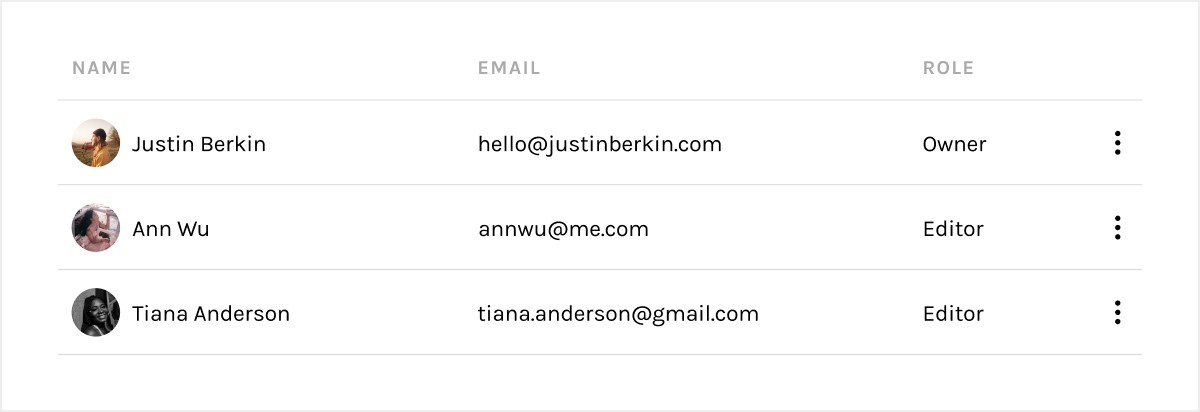 UNUM Teams admin dashboard