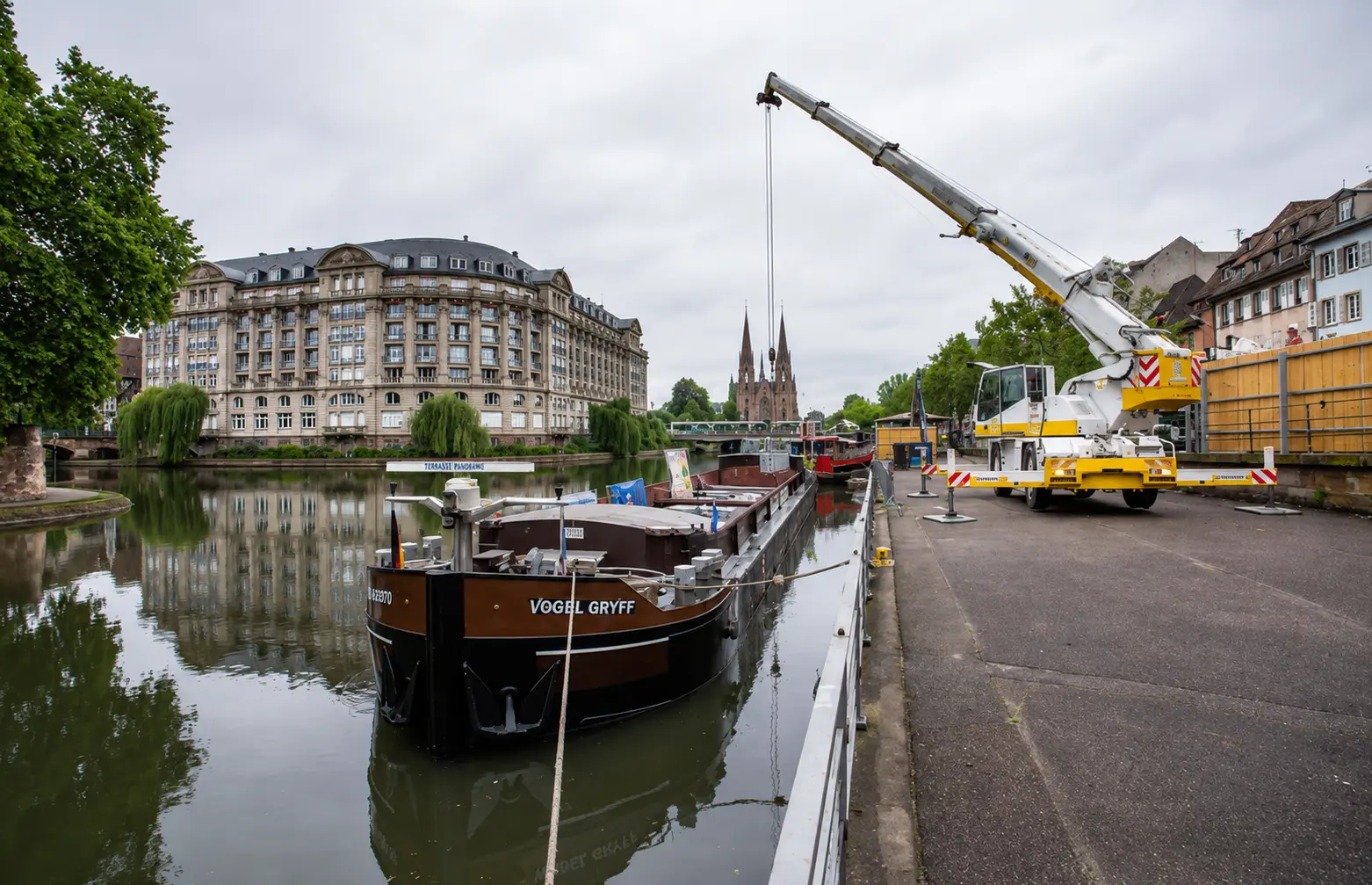 photo quai vois fluviales Strasbourg