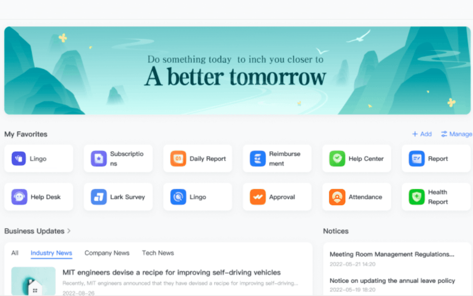 lark workplace overview