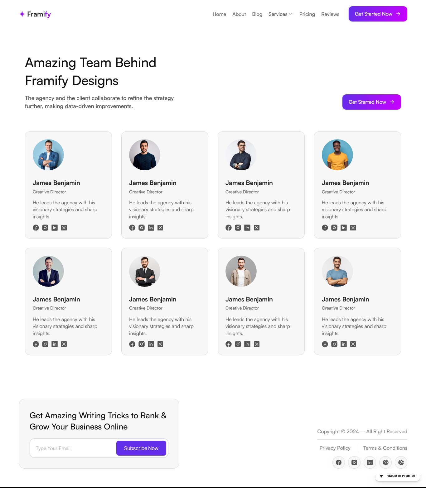 Framer Team Page v9