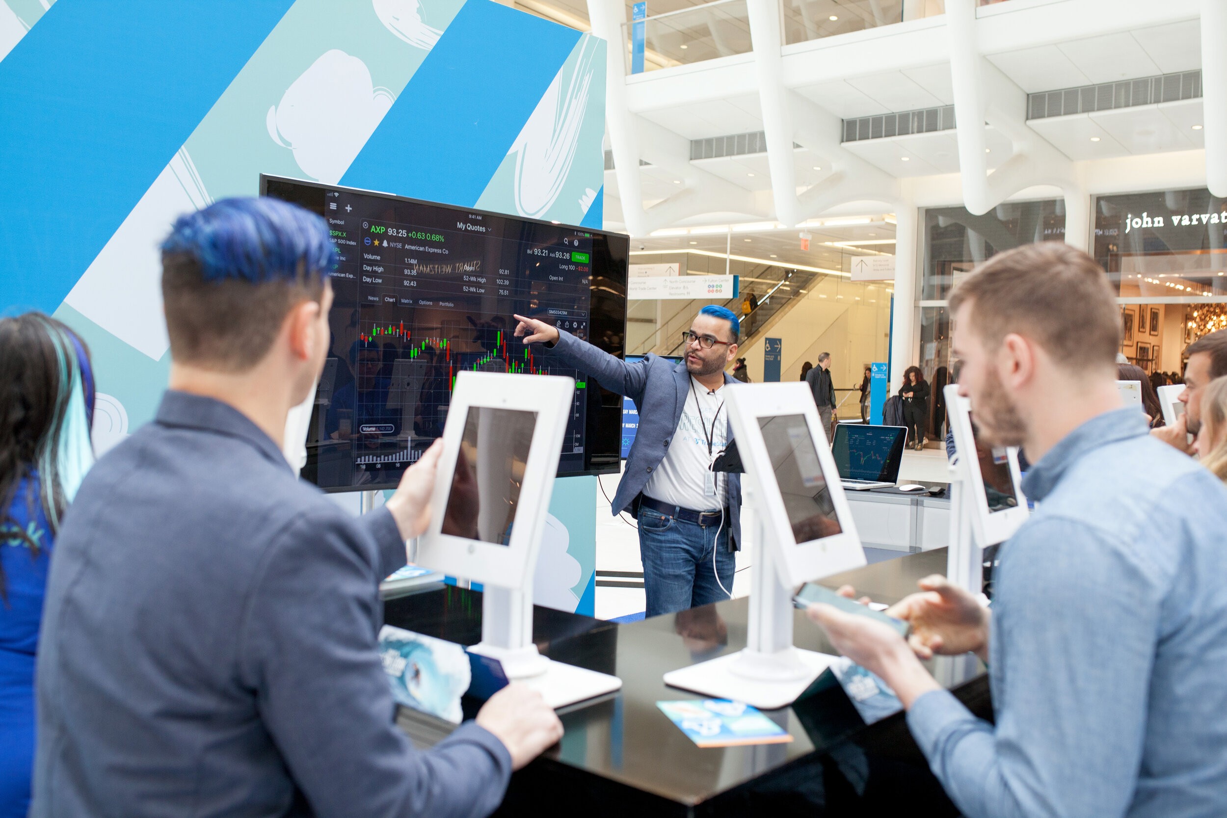 Laptop showing Bloomy UI