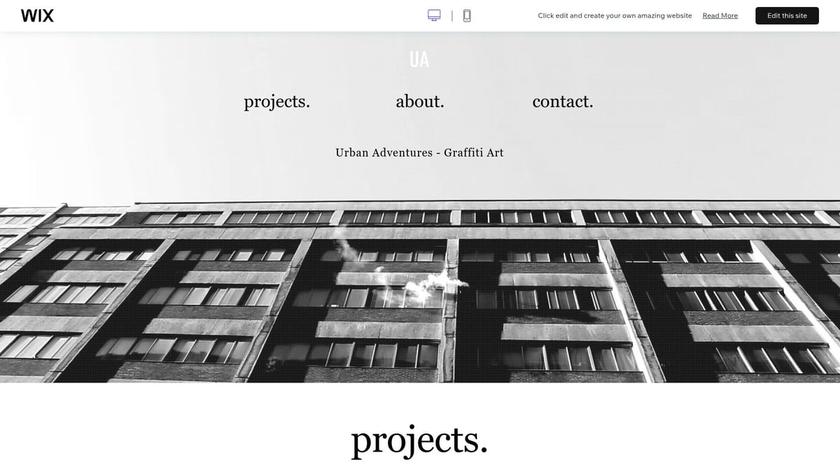 7 Best Web Portfolio Template Ideas for 2026 - Wix Artist Portfolio Template