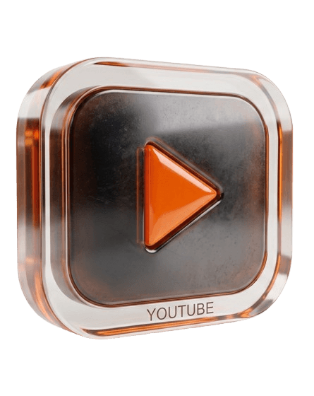 Tiktok logo in a 3d style
