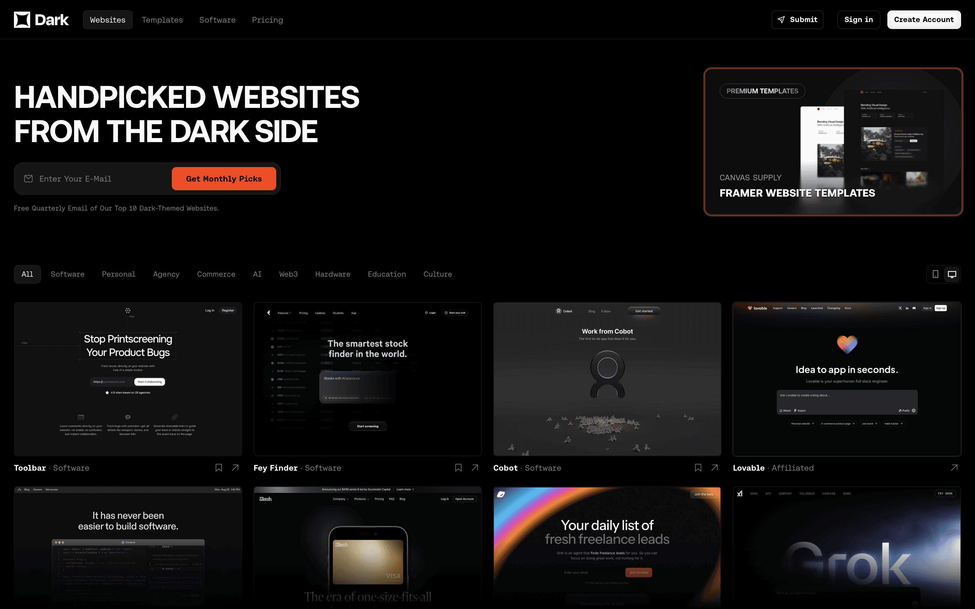 Dark Design Thumb
